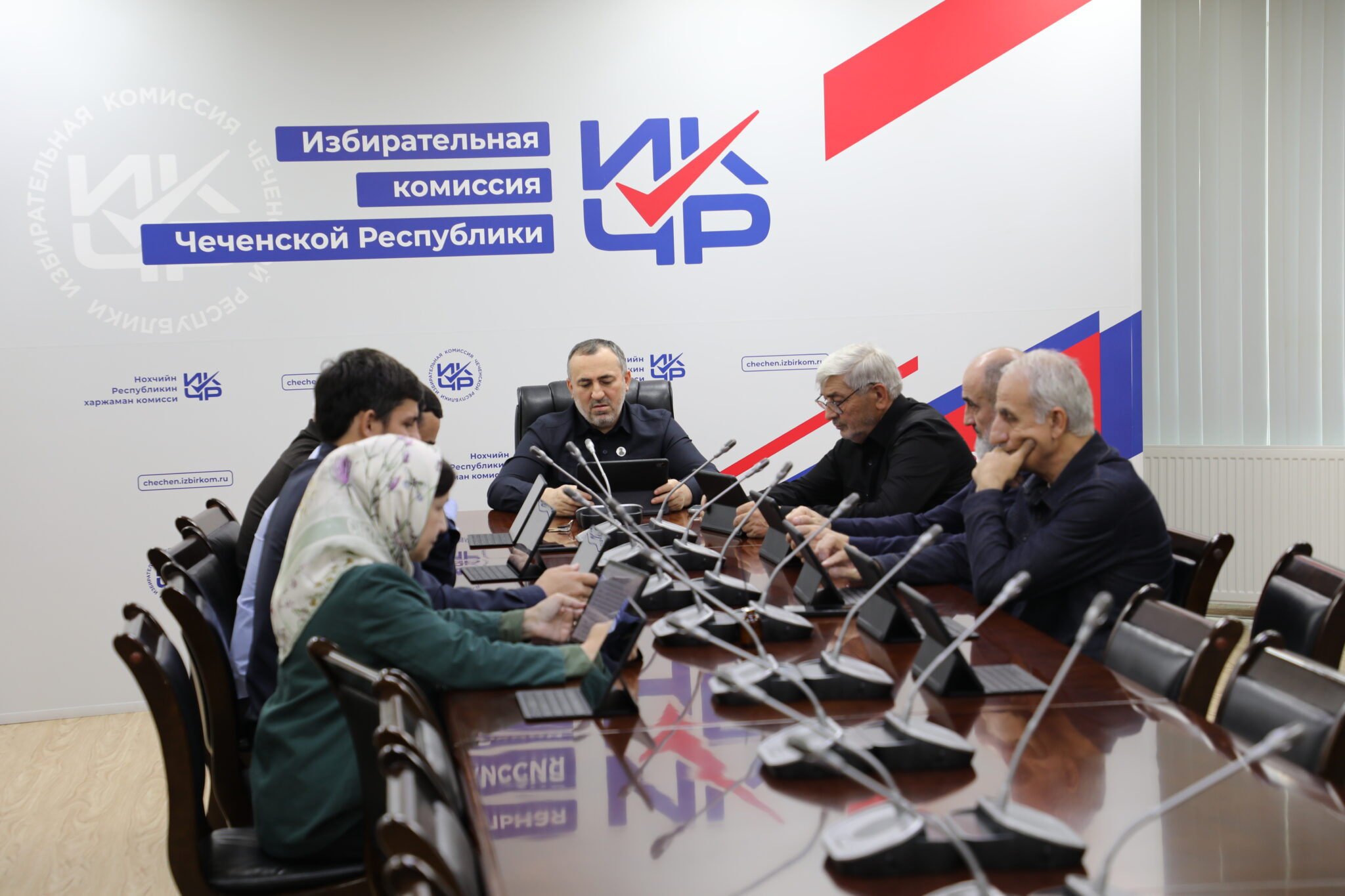Состоялось заседание Избирательной комиссии Чеченской Республики